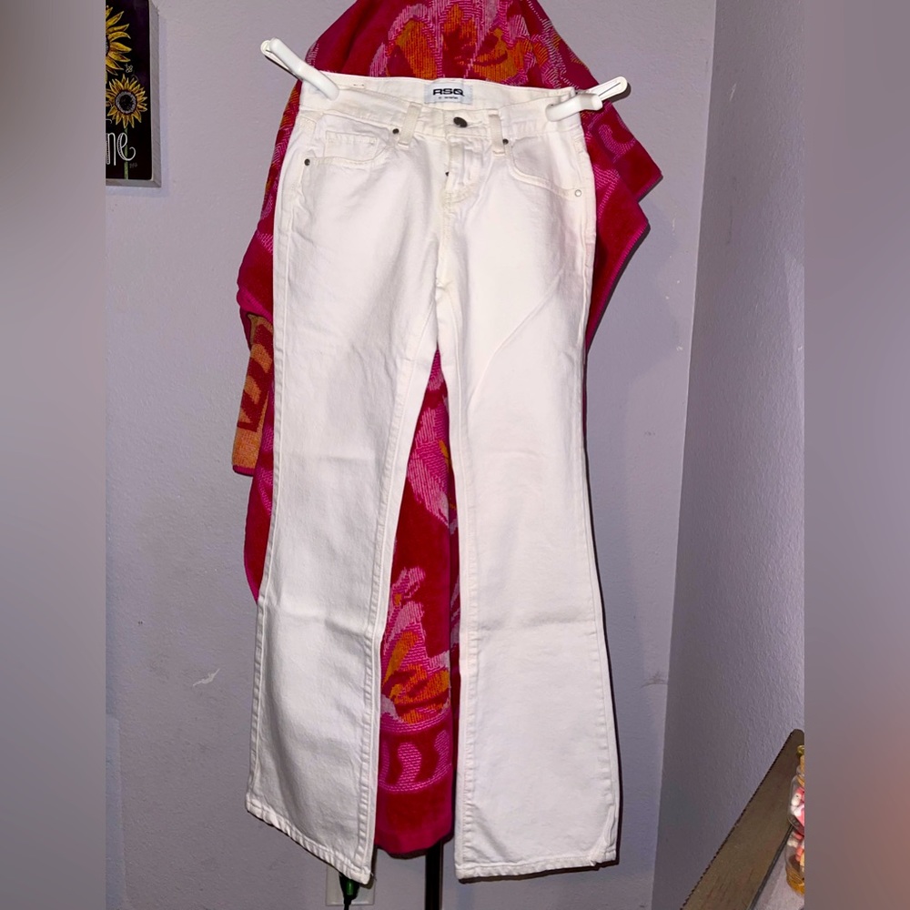 White jeans